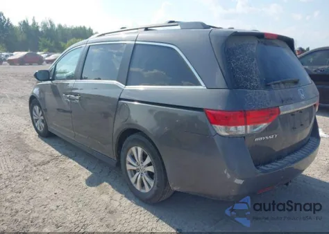 2015 Honda Odyssey Ex-L из США, поврежденный, VIN 5FNRL5H64FB122861